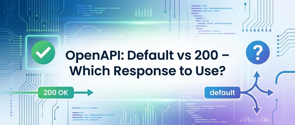 OpenAPI: Default vs 200 - Which Response to Use?