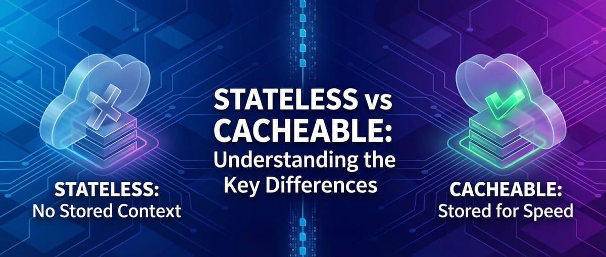 Stateless vs Cacheable: Understanding the Key Differences