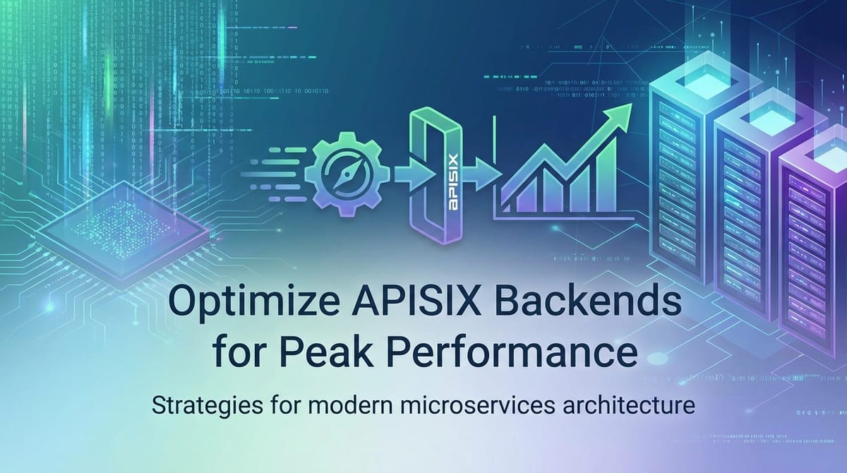 Optimize APISIX Backends for Peak Performance