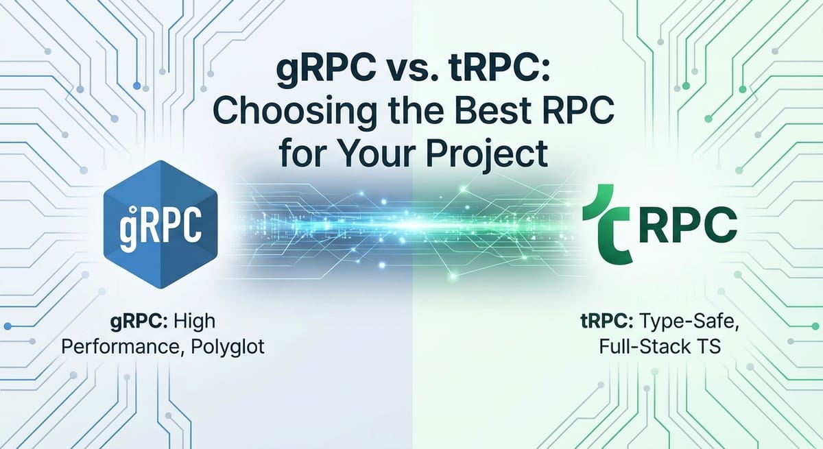 gRPC vs. tRPC: Choosing the Best RPC for Your Project