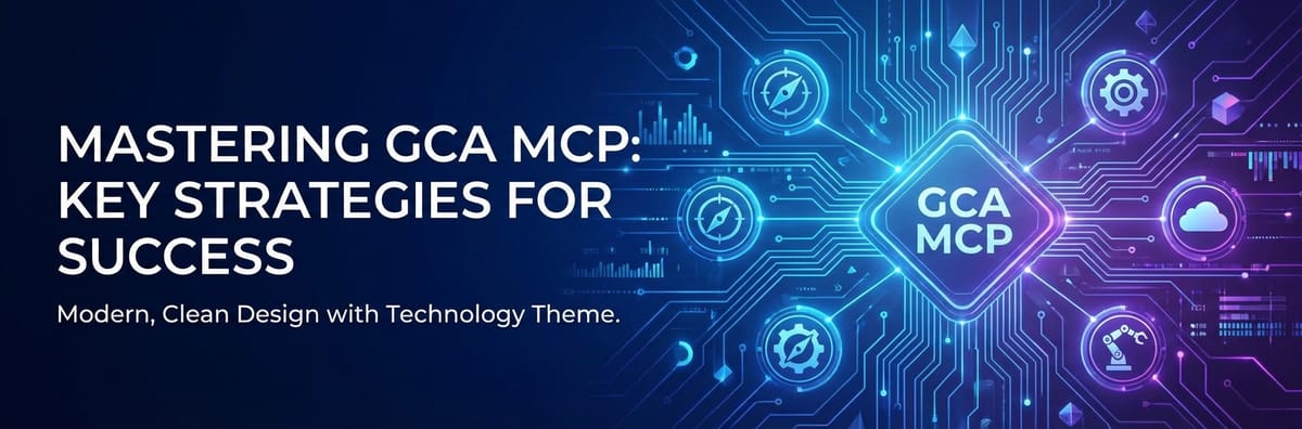 Mastering GCA MCP: Key Strategies for Success