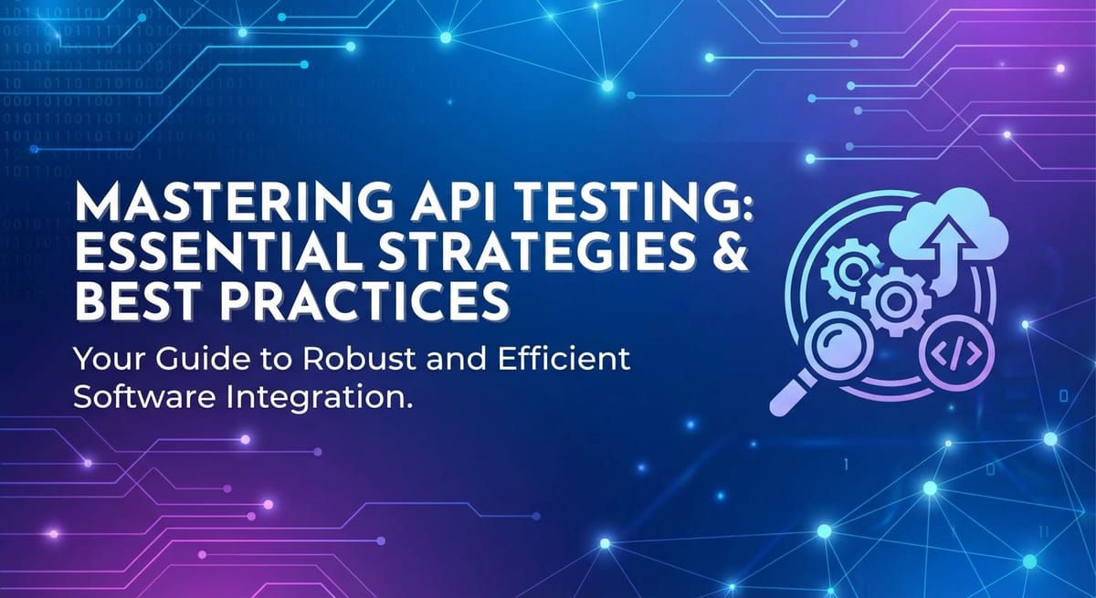 Mastering API Testing: Essential Strategies & Best Practices