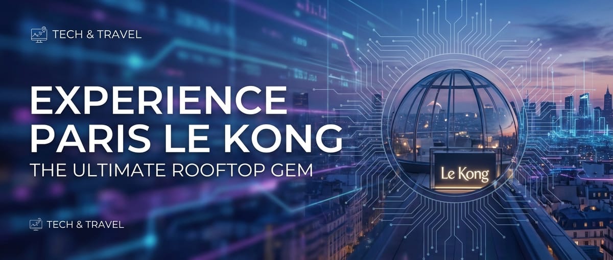 Experience Paris Le Kong: The Ultimate Rooftop Gem