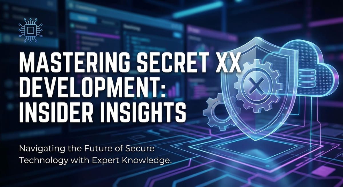 Mastering Secret XX Development: Insider Insights