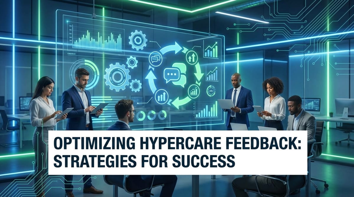 Optimizing Hypercare Feedback: Strategies for Success