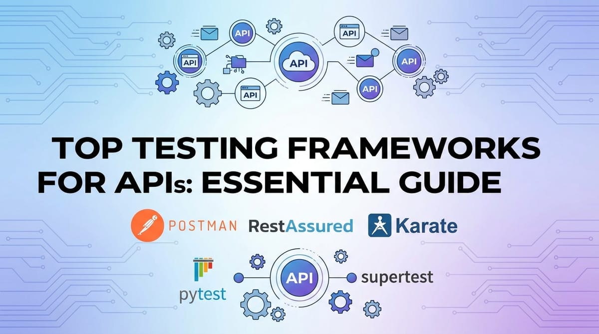 Top Testing Frameworks for APIs: Essential Guide