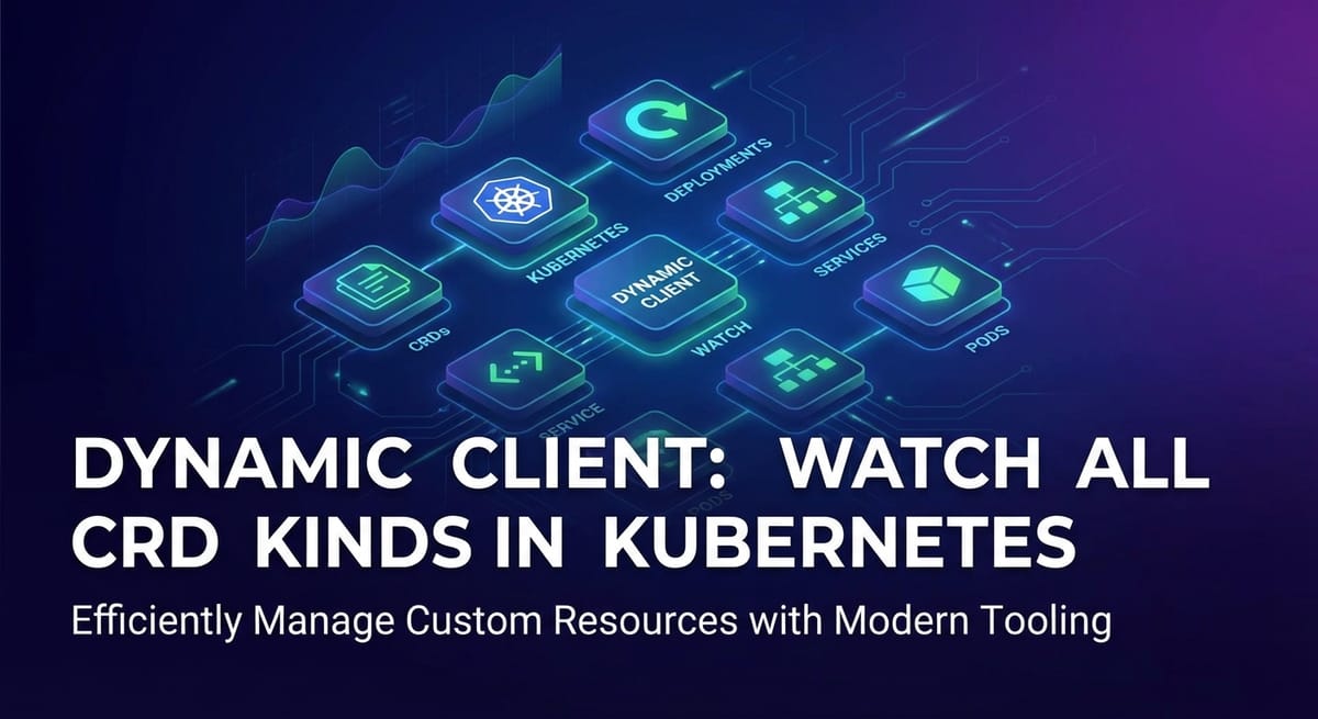 Dynamic Client: Watch All CRD Kinds in Kubernetes