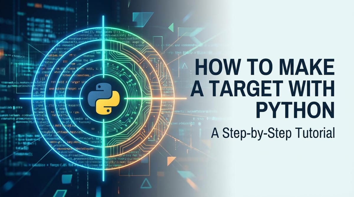 How to Make a Target with Python: Step-by-Step Tutorial