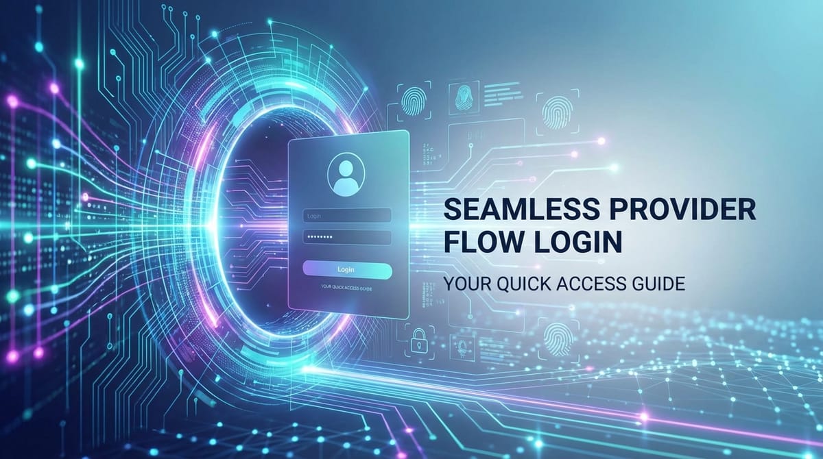 Seamless Provider Flow Login: Your Quick Access Guide