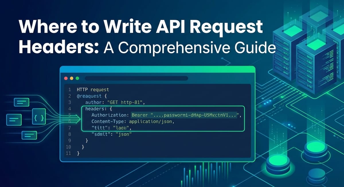 Where to Write API Request Headers: A Comprehensive Guide
