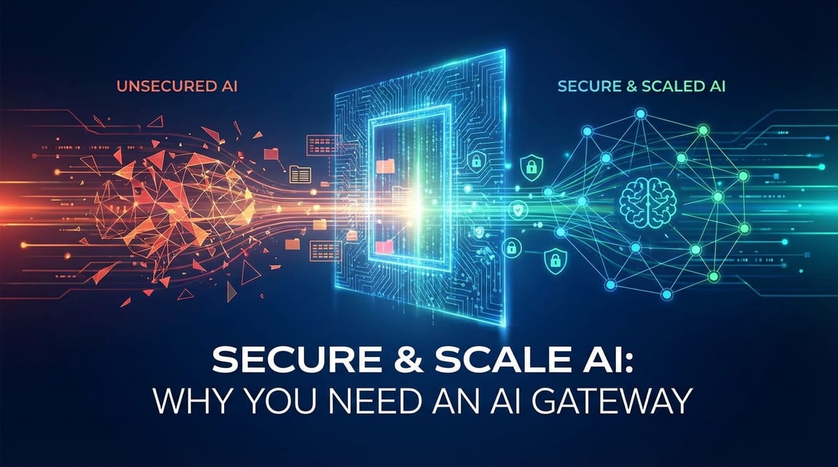Secure & Scale AI: Why You Need an AI Gateway