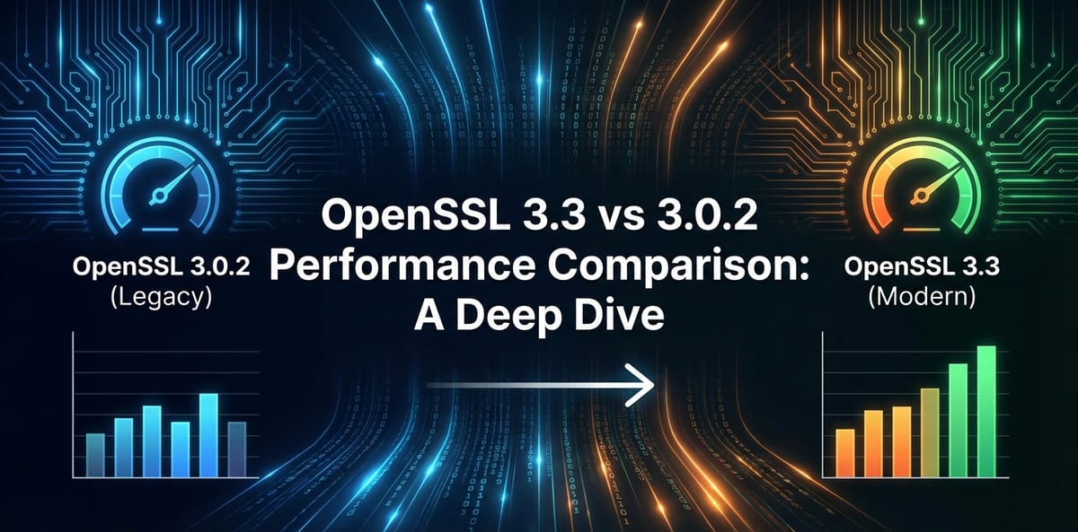 OpenSSL 3.3 vs 3.0.2 Performance Comparison: A Deep Dive