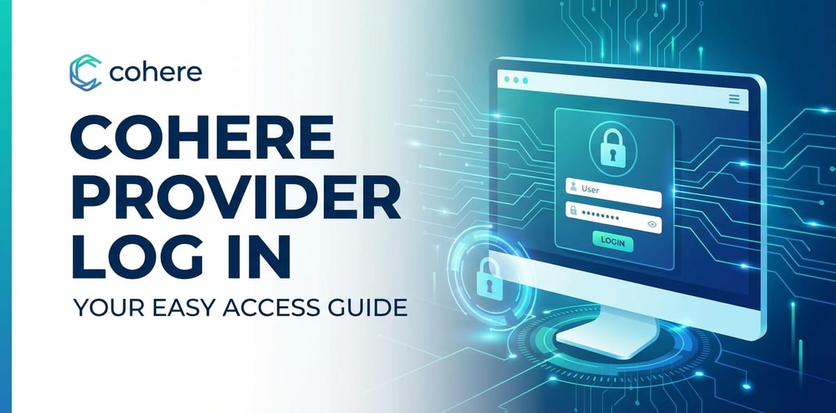 Cohere Provider Log In: Your Easy Access Guide