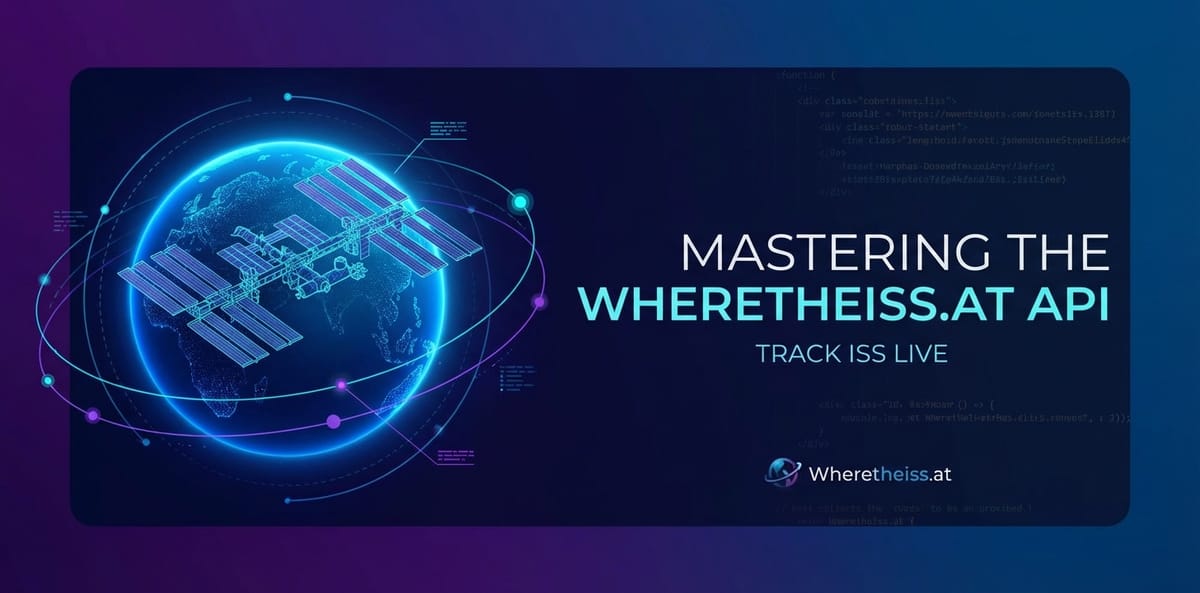 Mastering the Wheretheiss.at API: Track ISS Live