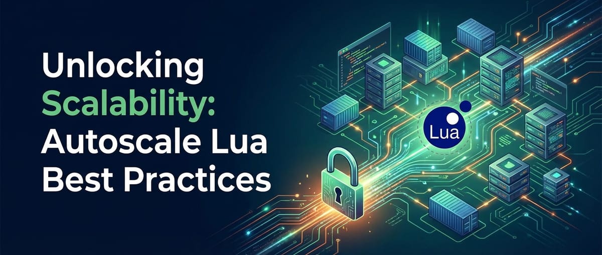 Unlocking Scalability: Autoscale Lua Best Practices