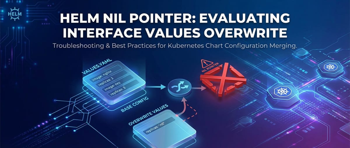 helm nil pointer evaluating interface values overwrite values