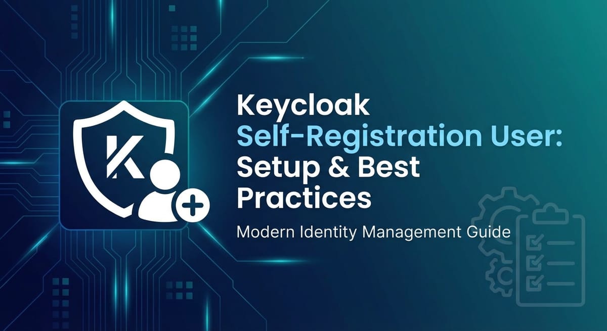 Keycloak Self-Registration User: Setup and Best Practices