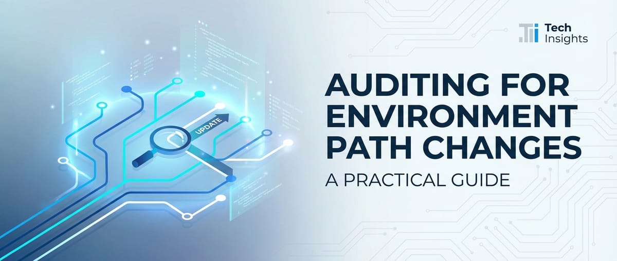 Auditing for Environment Path Changes: A Practical Guide