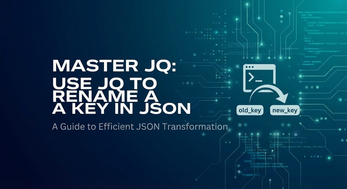 Master JQ: Use JQ to Rename a Key in JSON