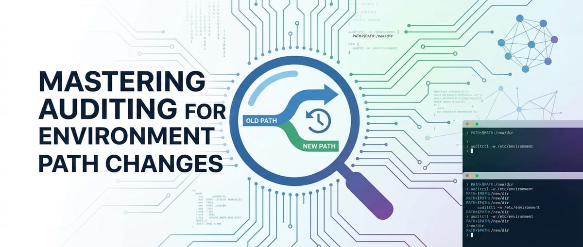 Mastering Auditing for Environment Path Changes