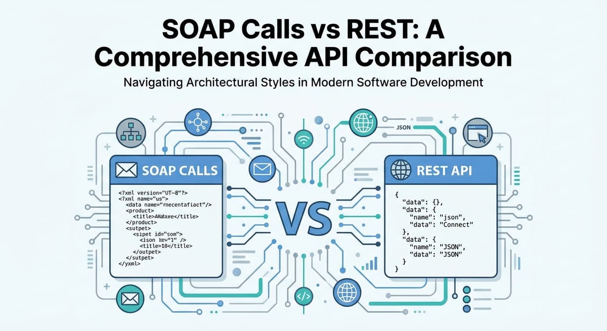 SOAP Calls vs REST: A Comprehensive API Comparison