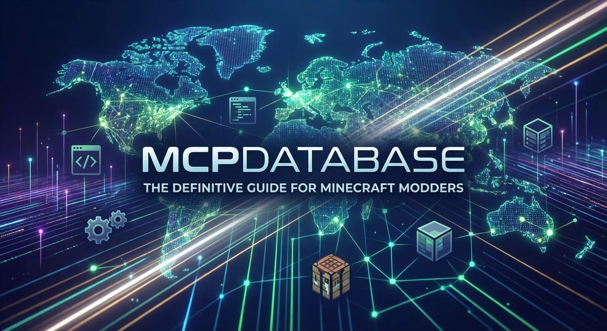 MCPDatabase: The Definitive Guide for Minecraft Modders
