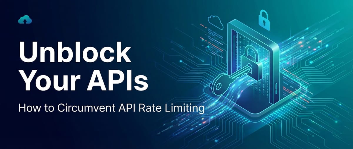 Unblock Your APIs: How to Circumvent API Rate Limiting