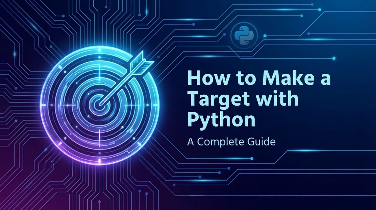 How to Make a Target with Python: A Complete Guide