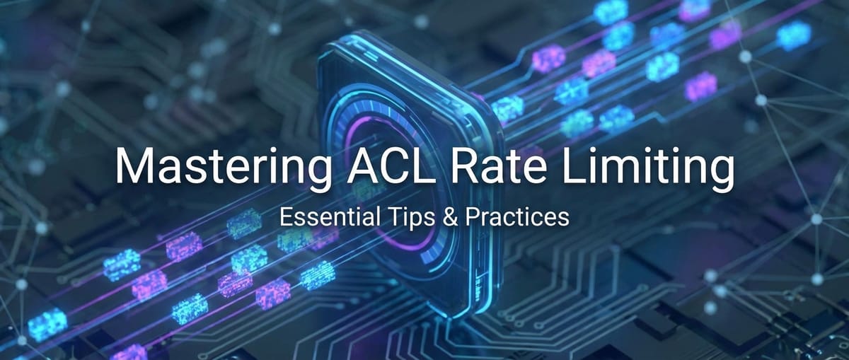 Mastering ACL Rate Limiting: Essential Tips & Practices