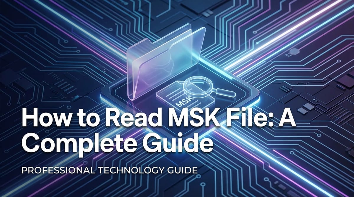 How to Read MSK File: A Complete Guide
