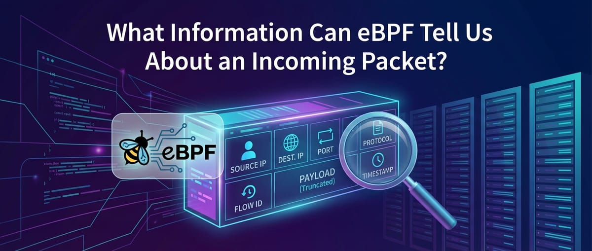 What Information Can eBPF Tell Us About an Incoming Packet?