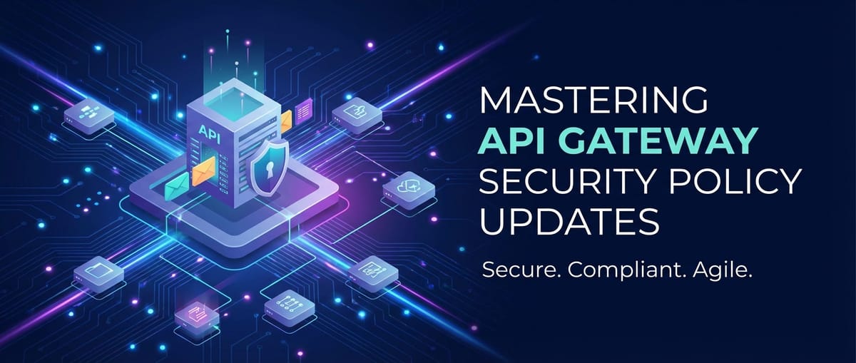 Mastering API Gateway Security Policy Updates