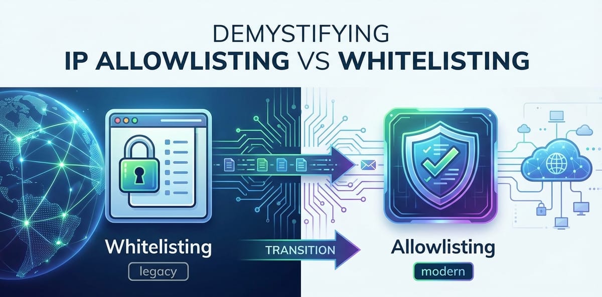 Demystifying IP Allowlisting vs Whitelisting
