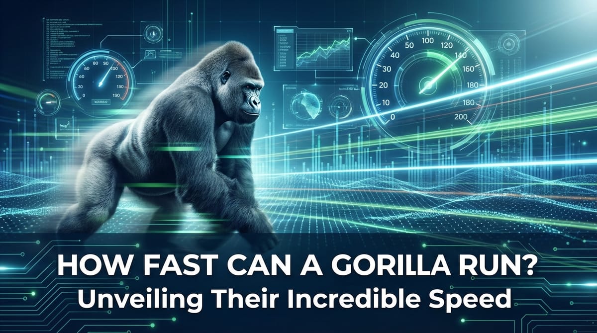 How Fast Can a Gorilla Run? Unveiling Their Incredible Speed