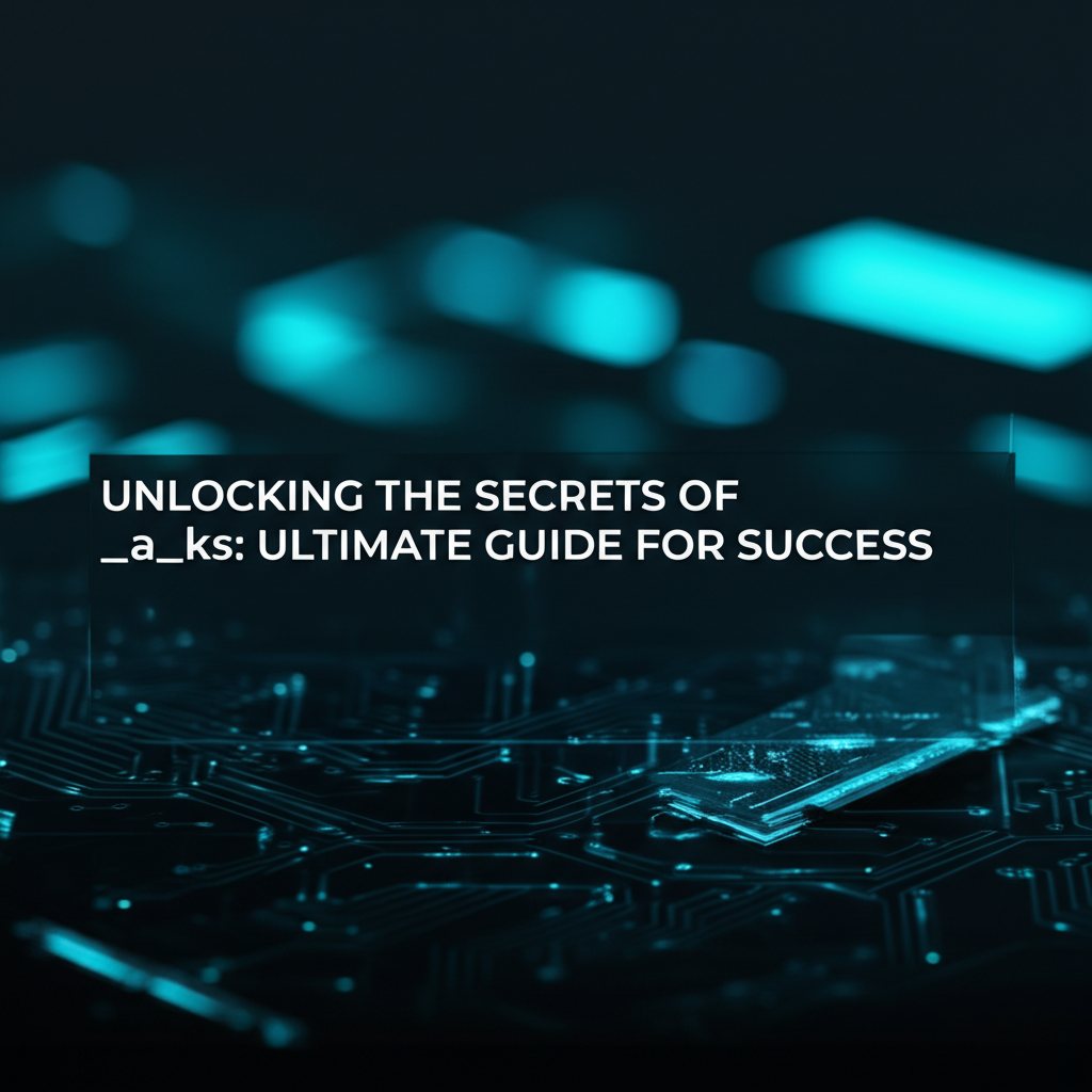 Unlocking the Secrets of _a_ks: Ultimate Guide for Success