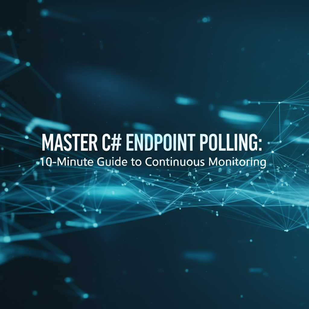 Master C# Endpoint Polling: 10-Minute Guide to Continuous Monitoring