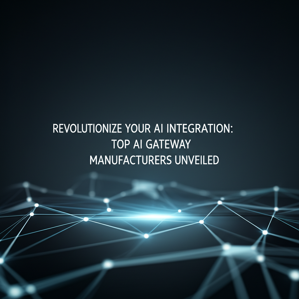 Revolutionize Your AI Integration: Top AI Gateway Manufacturers Unveiled