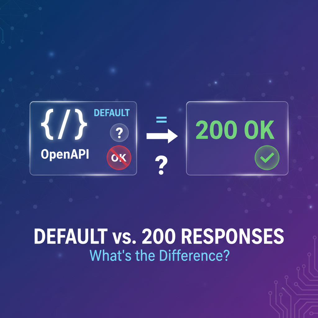 OpenAPI: Default vs. 200 Responses – What's the Difference?