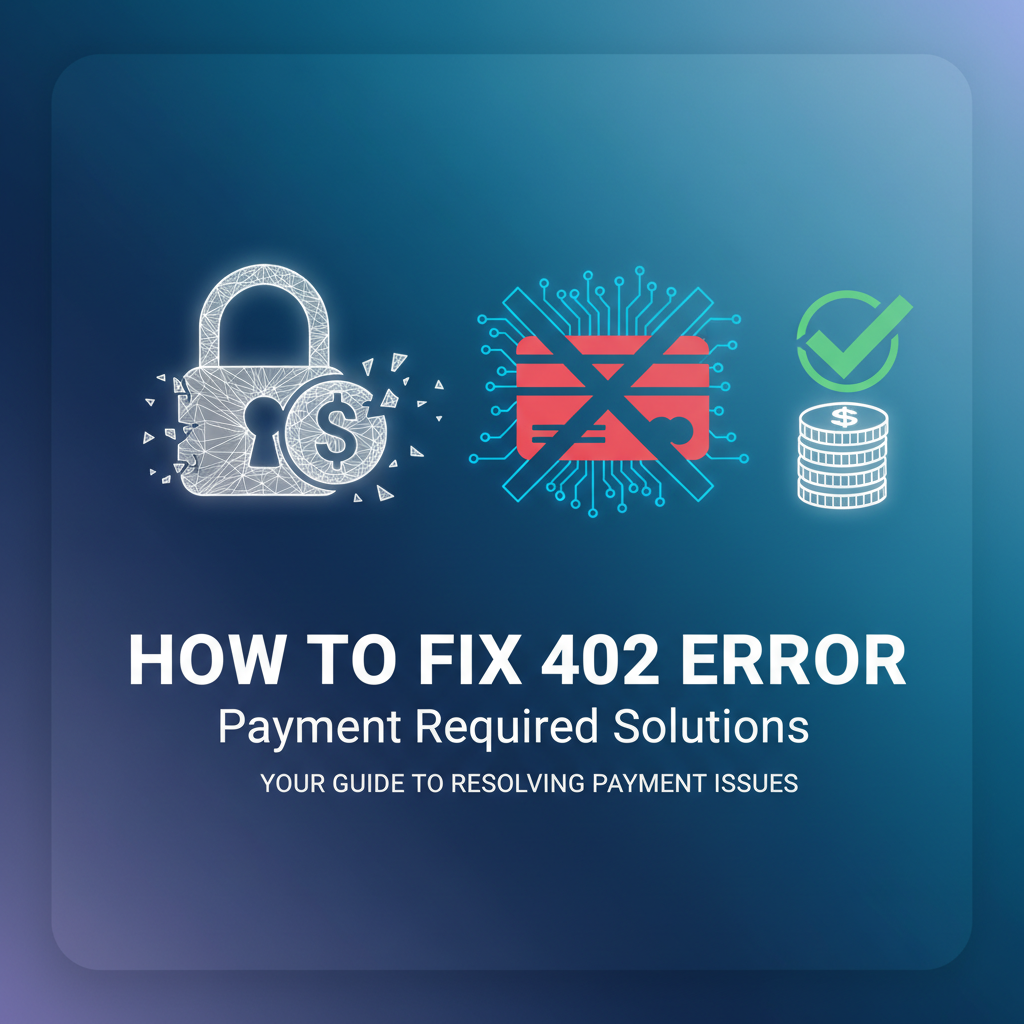 How to Fix 402 Error: Payment Required Solutions