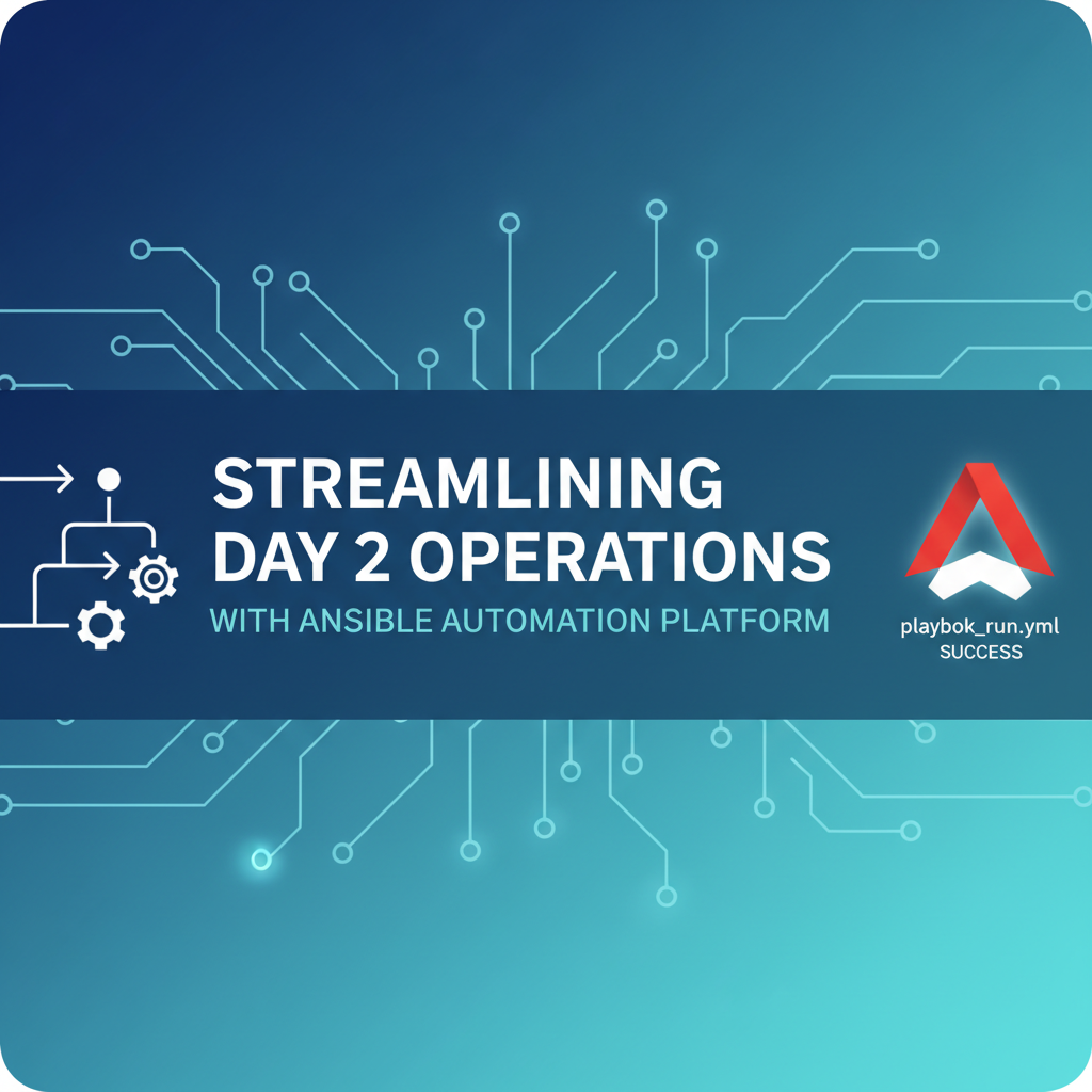 Streamlining Day 2 Operations with Ansible Automation Platform