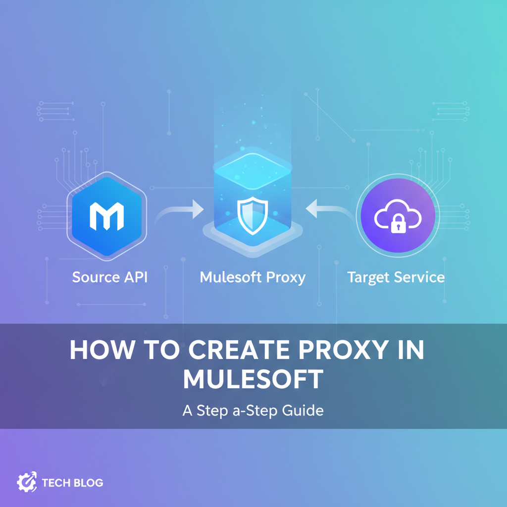 How to Create Proxy in Mulesoft: A Step-by-Step Guide