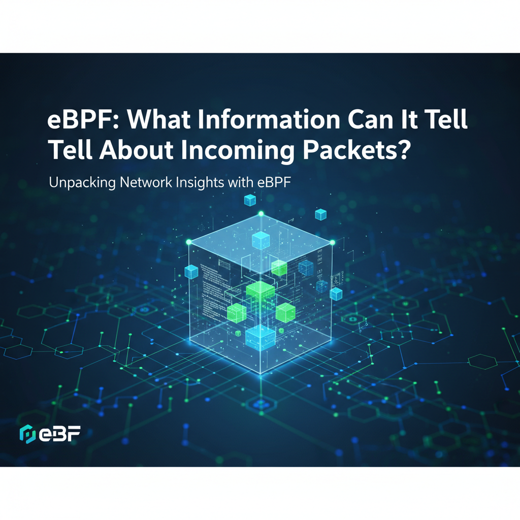 eBPF: What Information Can It Tell About Incoming Packets?