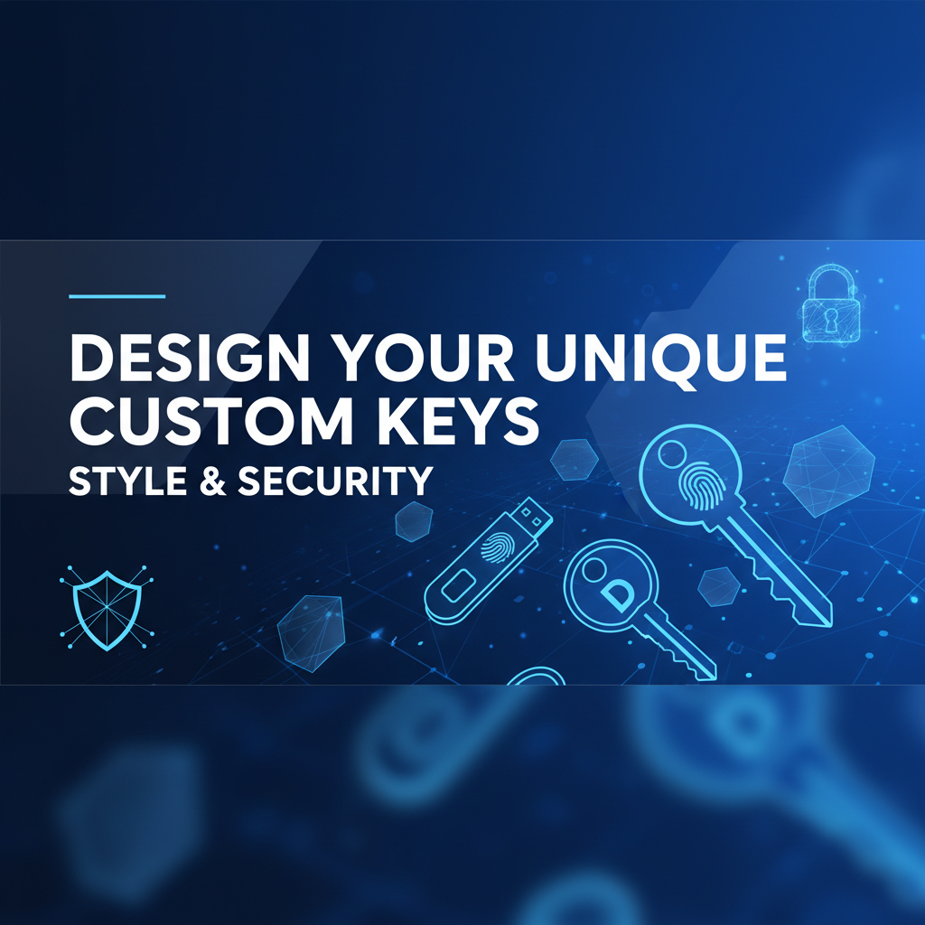 Design Your Unique Custom Keys: Style & Security