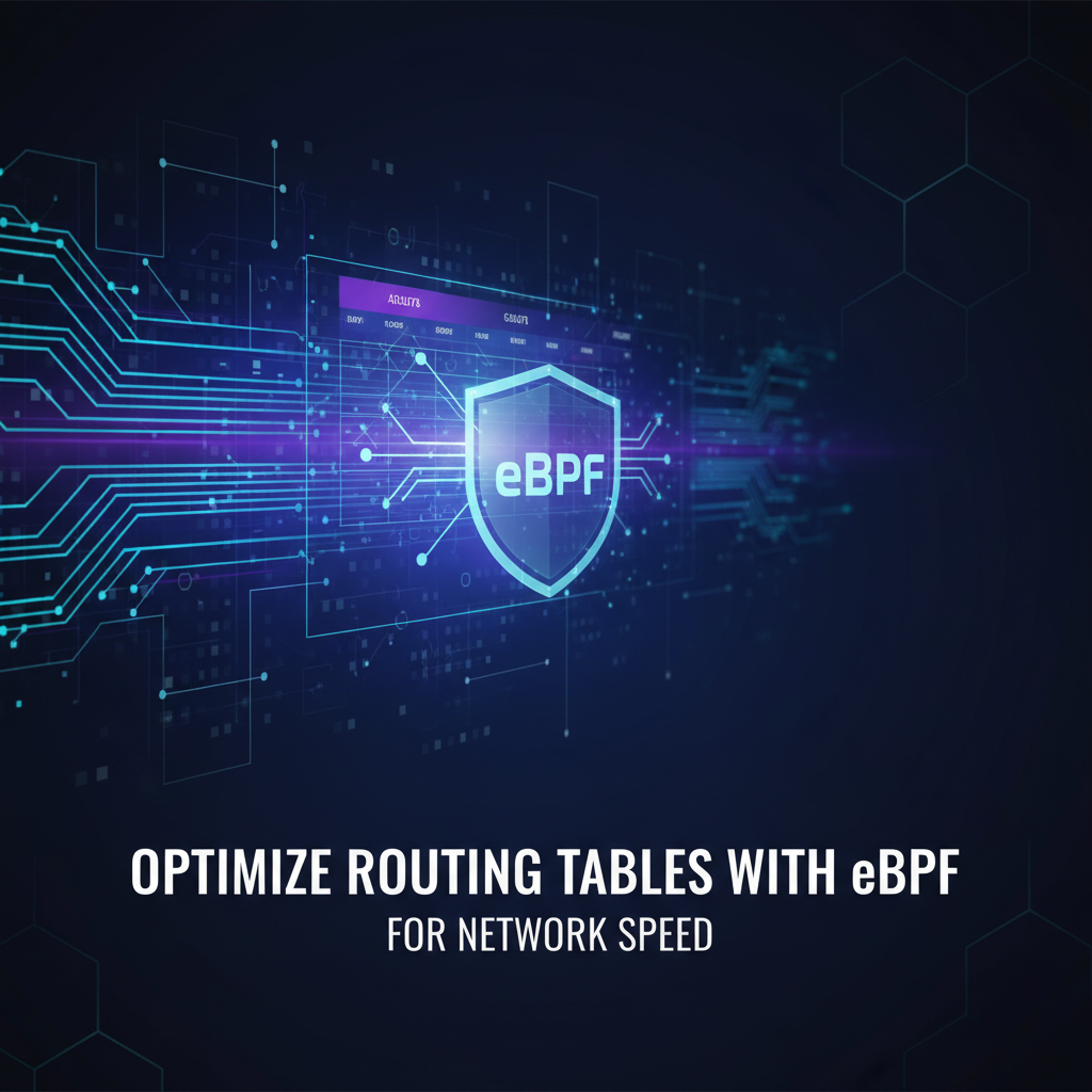Optimize Routing Tables with eBPF for Network Speed