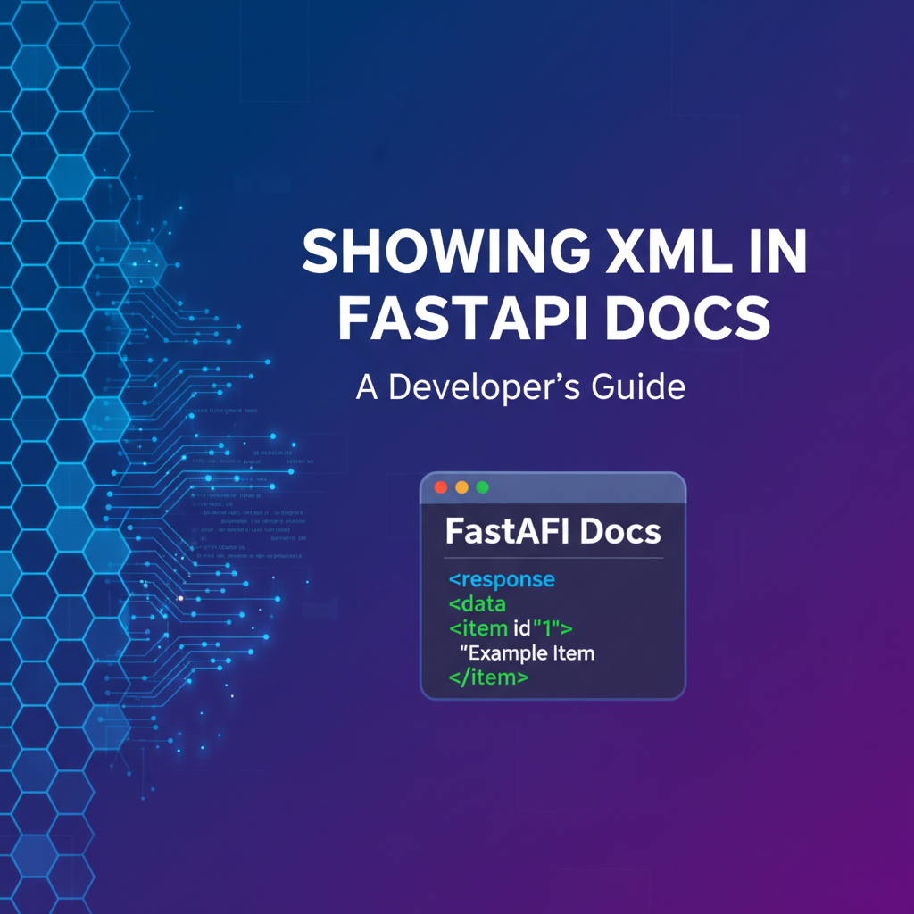 How to Show XML Responses in FastAPI Docs