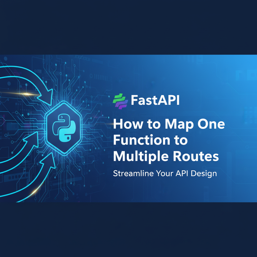 FastAPI: How to Map One Function to Multiple Routes