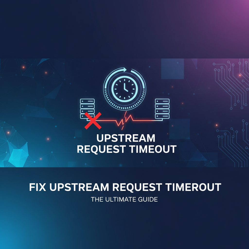 Fix Upstream Request Timeout: The Ultimate Guide