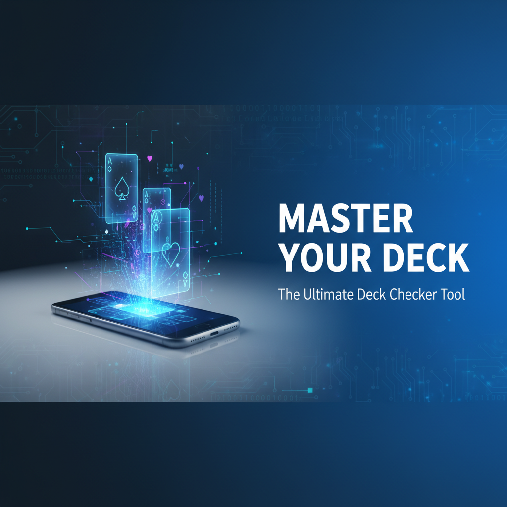 Master Your Deck: The Ultimate Deck Checker Tool