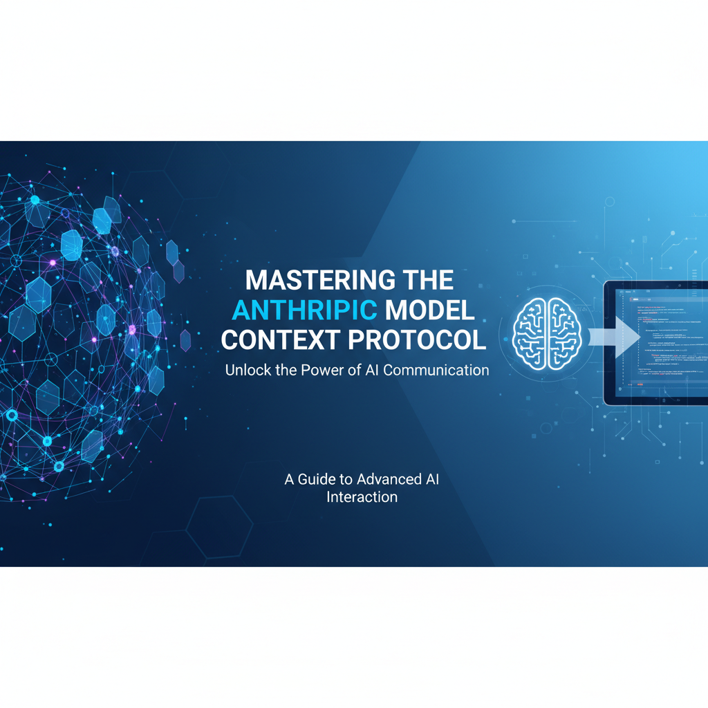 Mastering the Anthropic Model Context Protocol