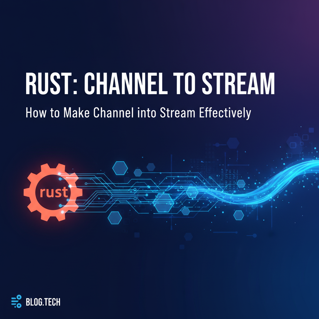 Rust: How to Make Channel into Stream Effectively